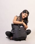 Trend AI Rolling Unisex Backpack For School, Collage & Office